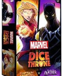 Marvel Dice Throne: Captain Marvel V. Black Panther