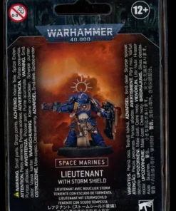 Warhammer 40k Space Marines: Lieutenant With Storm Shield