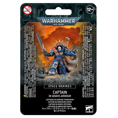 Space Marines Captain In Gravis Armour 3 Space Marines Captain In Gravis Armour
