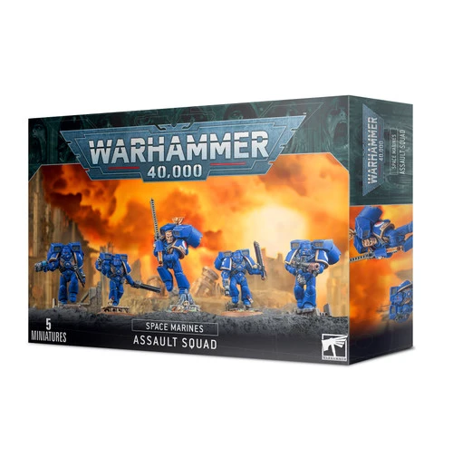 Space Marines Assault Squad 3 Space Marines Assault Squad