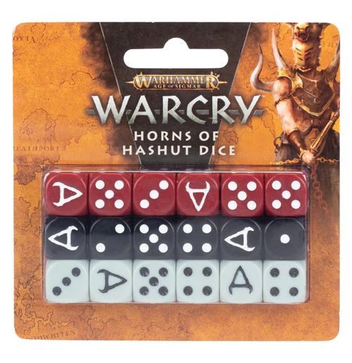 AoS Warcry: Horns Of Hashut Dice 3 AoS Warcry: Horns Of Hashut Dice