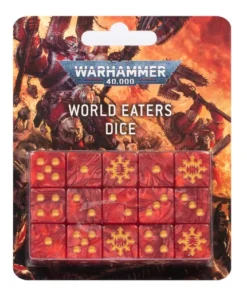 Warhammer 40k: World Eaters Dice