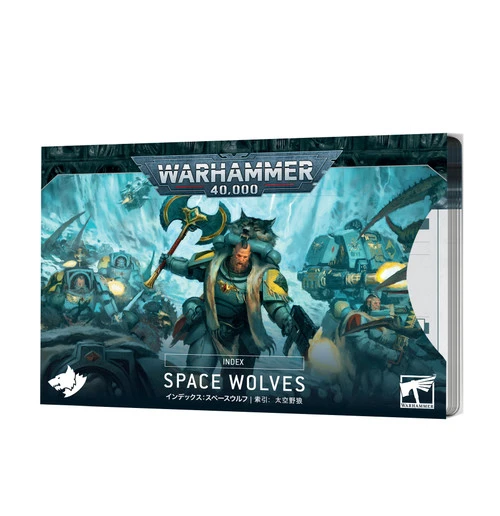 Warhammer 40k Index Cards: Space Wolves (Eng)
