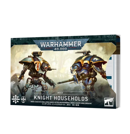 Warhammer 40k Index Cards: Knight Households (Eng)
