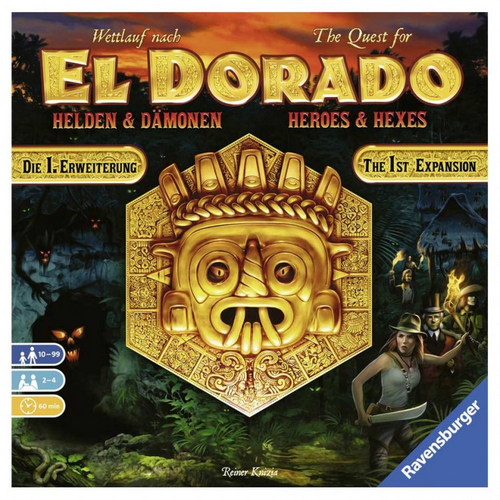 The Quest For El Dorado: Heroes And Hexes (Dinged/Dented - 20% Off At Checkout) 3 The Quest For El Dorado: Heroes And Hexes (Dinged/Dented - 20% Off At Checkout)