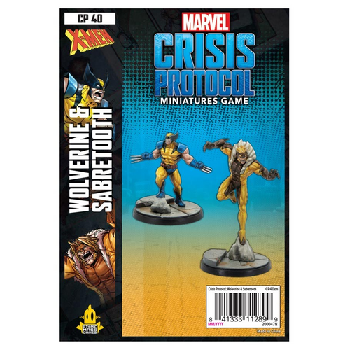 Marvel: Crisis Protocol - Wolverine And Sabertooth Character Pack 3 Marvel: Crisis Protocol - Wolverine And Sabertooth Character Pack