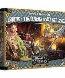 Massive Darkness 2: Heroes & Monster Set - Bards & Tinkerers Vs Metal Angel