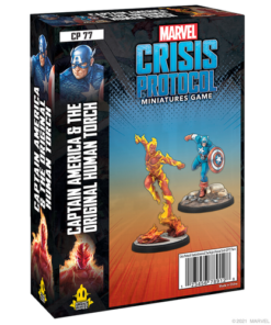 Marvel: Crisis Protocol - Captain America & The Original Human Torch Character Pack