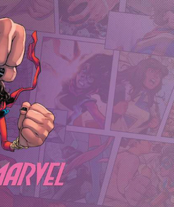 Marvel Champions LCG: Ms. Marvel Game Mat