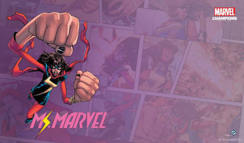 Marvel Champions LCG: Ms. Marvel Game Mat 3 Marvel Champions LCG: Ms. Marvel Game Mat