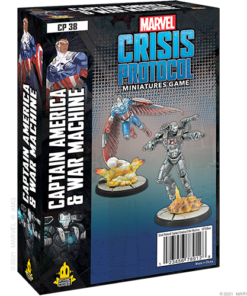 Marvel: Crisis Protocol - Captain America And War Machine Character Pack