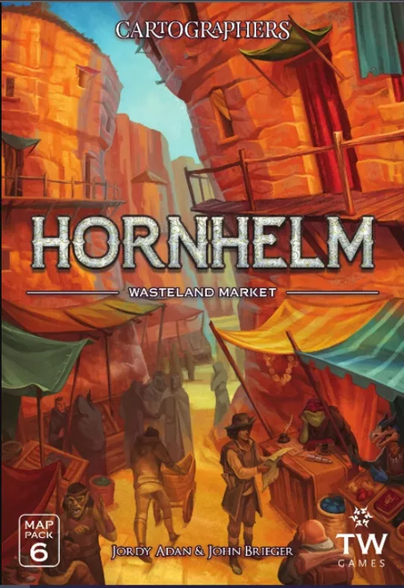 Cartographers Map Pack 6: Undercity - Hornhelm: Wasteland Market 3 Cartographers Map Pack 6: Undercity - Hornhelm: Wasteland Market