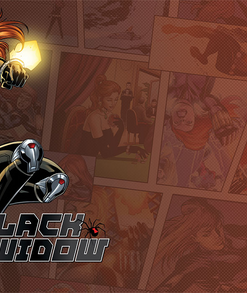 Marvel Champions LCG: Black Widow Mat