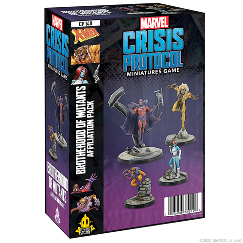 Marvel: Crisis Protocol - Brotherhood Of Mutants Affiliation Pack 3 Marvel: Crisis Protocol - Brotherhood Of Mutants Affiliation Pack