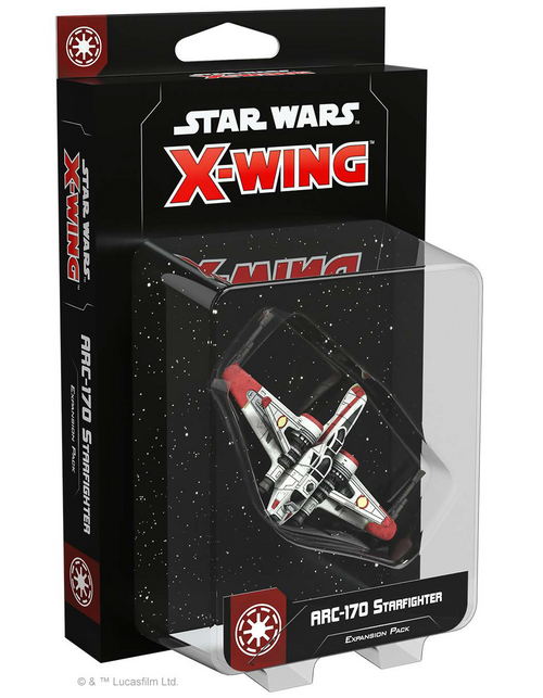 Star Wars X-Wing: 2nd Edition -ARC-170 Starfighter Expansion Pack 3 Star Wars X-Wing: 2nd Edition -ARC-170 Starfighter Expansion Pack