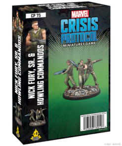 Marvel: Crisis Protocol - Nick Fury, Sr. & Howling Commandos Character Pack