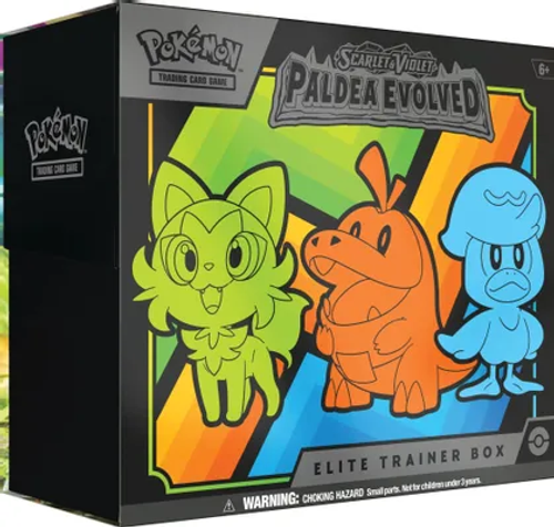 Pokemon TCG: SV02 Paldea Evolved Elite Trainer Box 3 Pokemon TCG: SV02 Paldea Evolved Elite Trainer Box