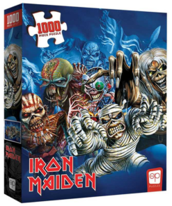 Iron Maiden The Faces Of Eddie 1000 Piece Puzzle