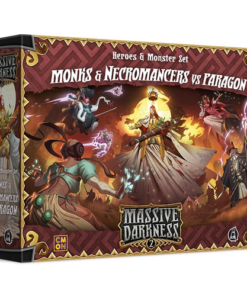 Massive Darkness 2: Heroes & Monster Set - Monks & Necromancers Vs The Paragon