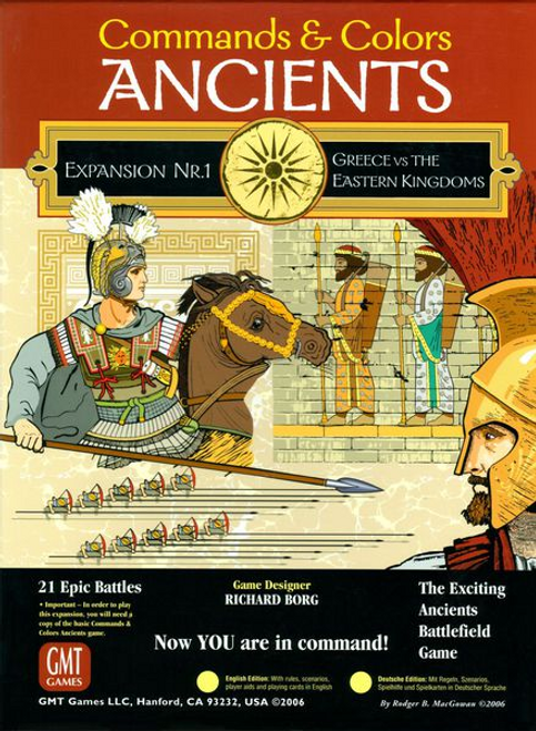 Commands & Colors: Ancients Expansion Pack #1 - Greece & Eastern Kingdoms 3 Commands & Colors: Ancients Expansion Pack #1 - Greece & Eastern Kingdoms