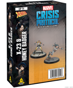 Marvel: Crisis Protocol - X-23 And Honey Badger Character Pack