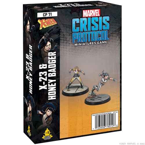 Marvel: Crisis Protocol - X-23 And Honey Badger Character Pack 3 Marvel: Crisis Protocol - X-23 And Honey Badger Character Pack