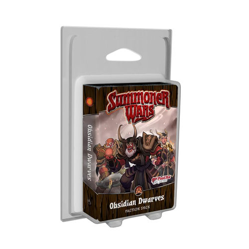 Summoner Wars ( Second Edition ): Obsidian Dwarves Faction Deck 3 Summoner Wars ( Second Edition ): Obsidian Dwarves Faction Deck