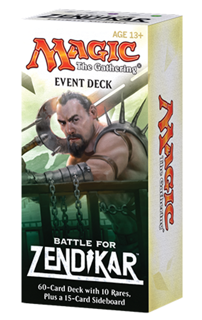 MTG: Battle For Zendikar Event Deck 3 MTG: Battle For Zendikar Event Deck