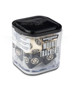 Warhammer 40k: Wound Trackers (Ivory And Black)