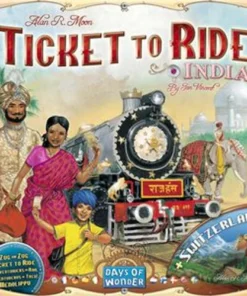 Ticket To Ride Map Collection: Volume 2 - India & Switzerland