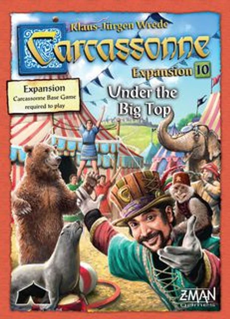 Carcassonne: Expansion 10 - Under The Big Top 3 Carcassonne: Expansion 10 - Under The Big Top